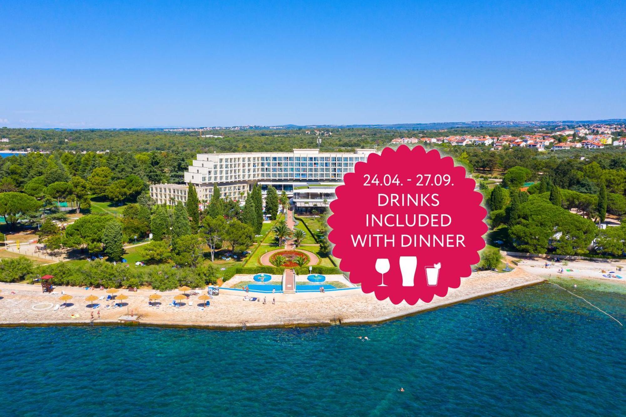 Hotel Materada Plava Laguna Пореч Екстериор снимка